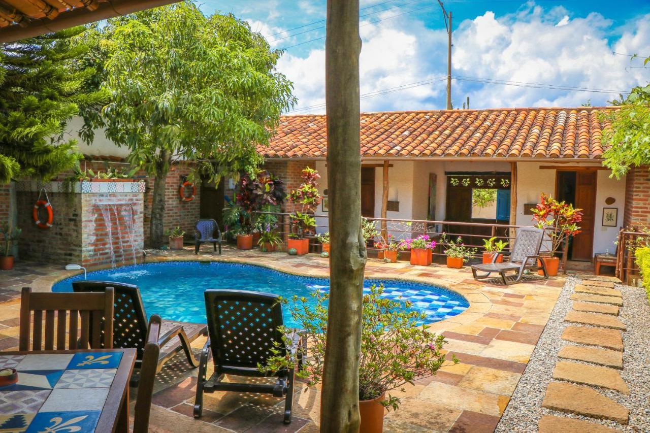 Hotel Casa Canela Barichara Zewnętrze zdjęcie