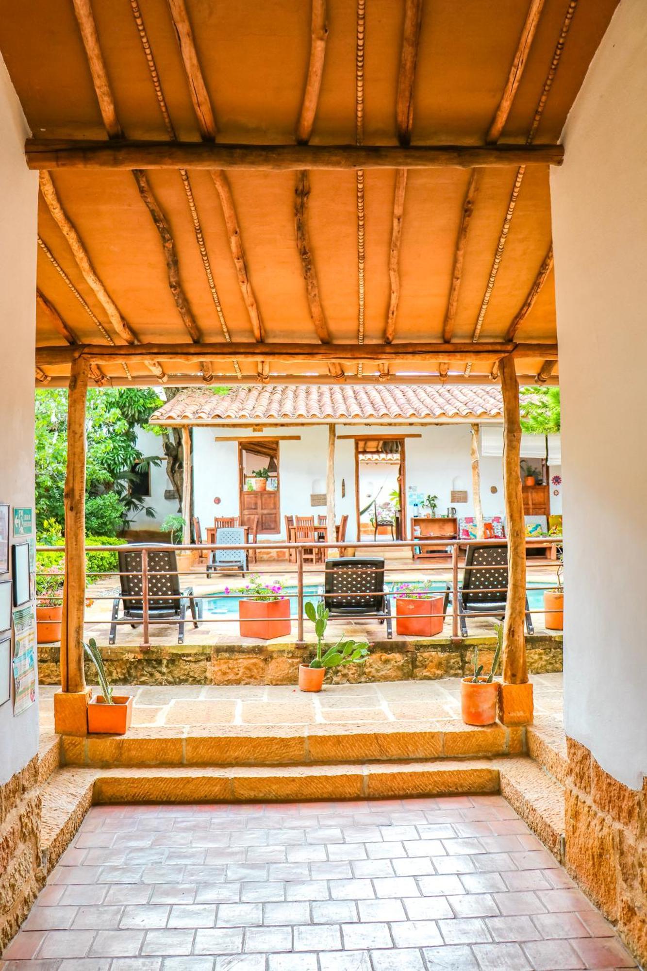 Hotel Casa Canela Barichara Zewnętrze zdjęcie